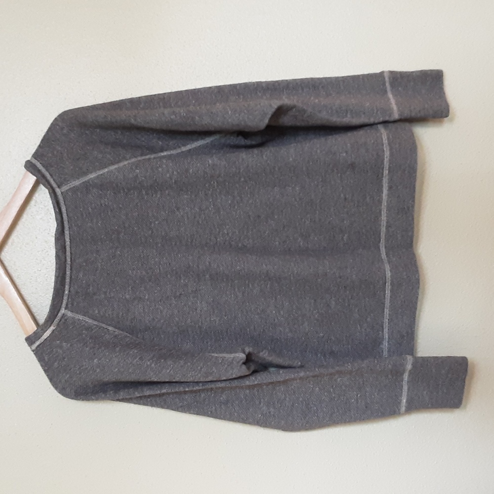 Gray Raglan Sleeve Sweatshirt - Picture 3 of 3